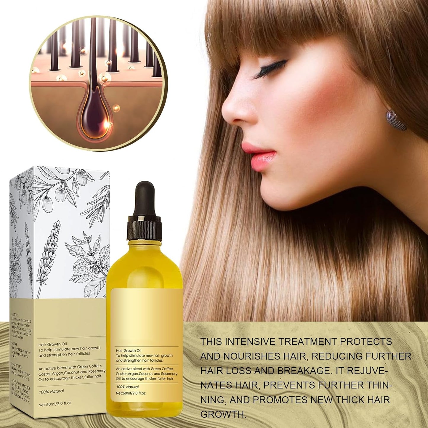 Thrive Locks™ - Hair Growth Oil 