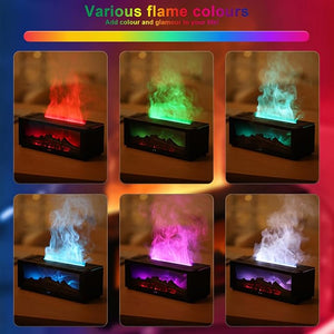 FlameGlow Lamp humidifier & Aroma Diffuser